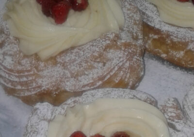 Zeppole Chantilly e Fragoline