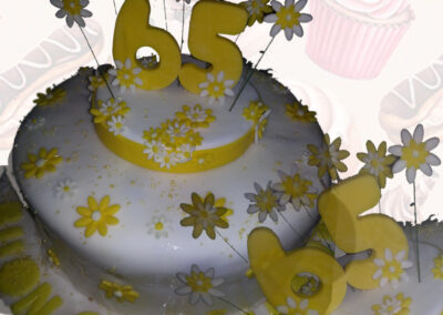torta 65 anni