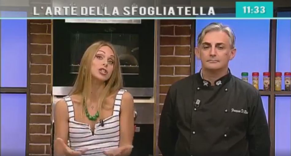 Ospite a Canale 9, si parla di sfogliatelle