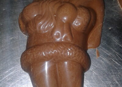 babbo natale cioccolato al latte